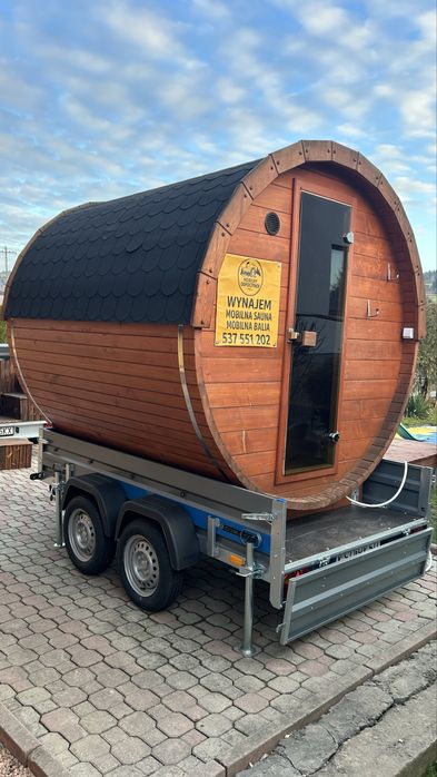 Wynajem Mobilna Balia Mobilna Sauna