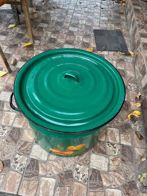 Кастрюля, Бак эмалированный .