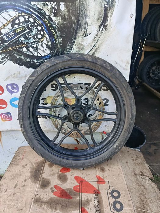 Колесо переднє  у зборі Loncin cr6/Voge 300r/Lоcin 300