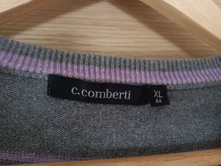 Bawełniany swetr w paski