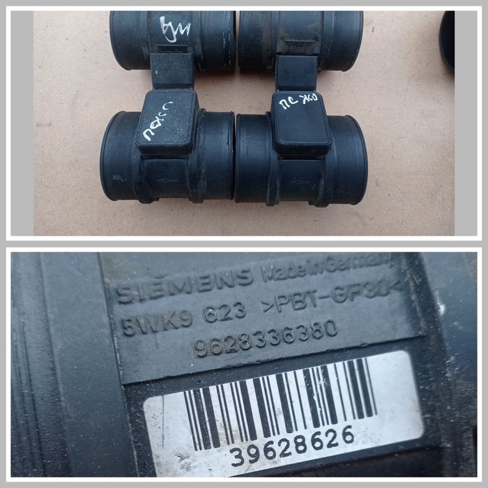 ДМРВ Пежо Ситроен Siemens 5WK9 623 9628336380/ 9650010780 7.28342.04