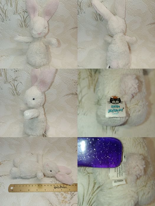 Jellycat лисичка лиса подвеска кукла книжка зайчик кролик мишка ведмедик  Jelly cat мяг