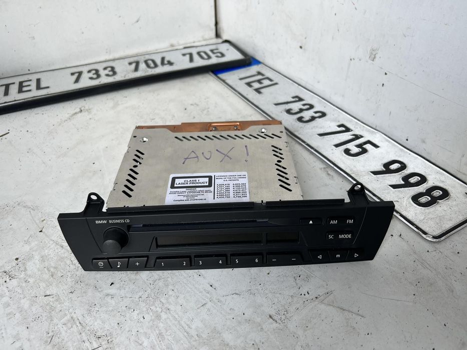 Radio Bmw x3 e83 sprawne ! Posiada wyjście Aux !