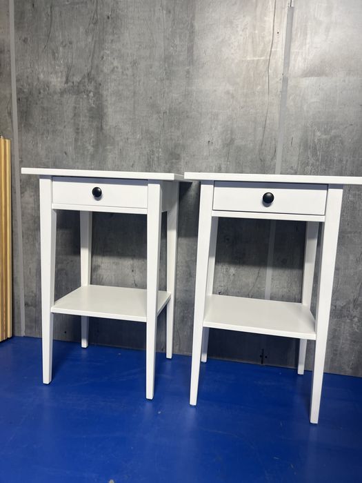 Stolik nocny ikea hemnes bialy