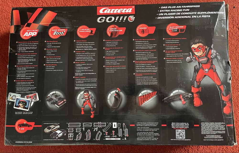 Pista Carrera GO!!! Plus (como nova)