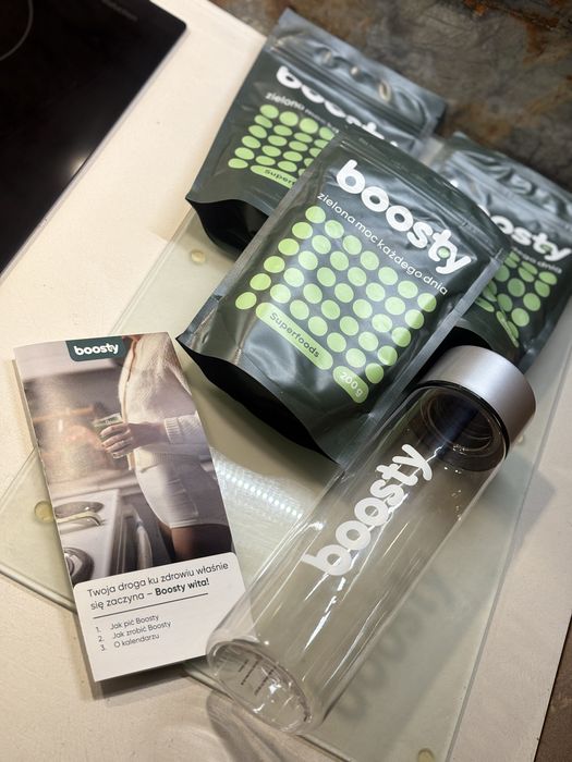 Boosty 3 x 200 g + butelka