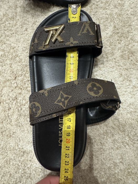 Klapki louis vuitton