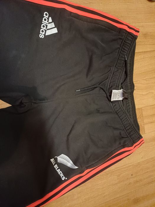 Spodnie dresy adidas wersia limitowana all black roz xl