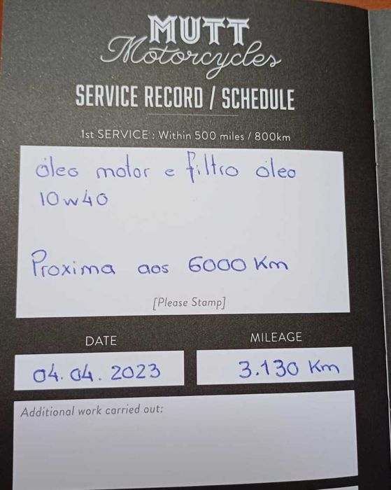 Moto mutt akita 125cc silver