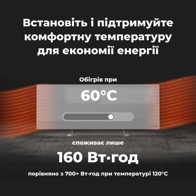 Конвектор (Обігрівач) AENO Premium Eco Smart GH5S LED Grey