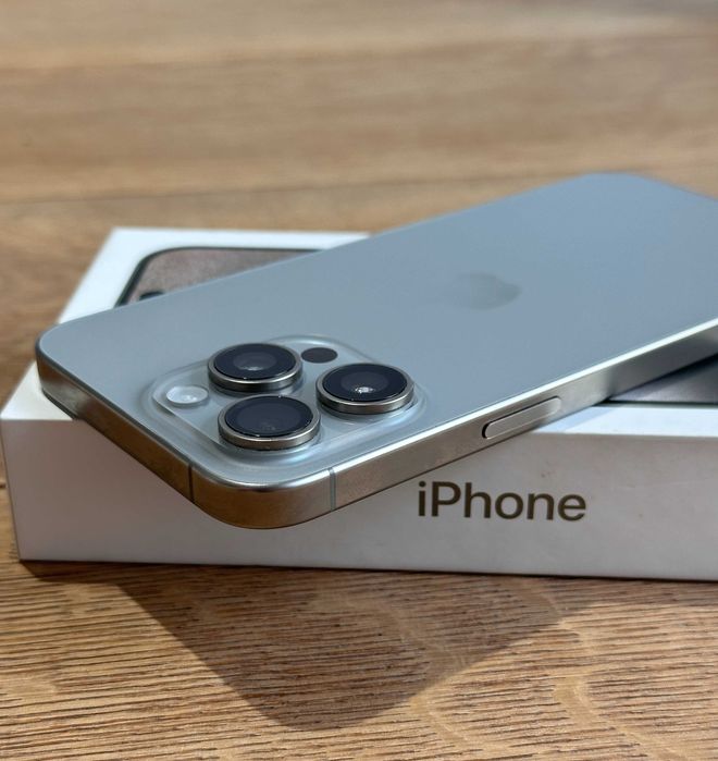  Apple iPhone 15 Pro Max 256GB Natural Titanium Bat. 100% Gwar. ROK