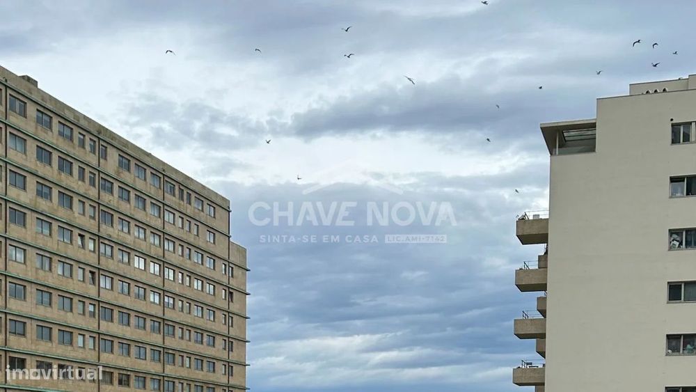Arrendamento Apartamento T3 mobilado com vista Mar - Matosinhos Sul