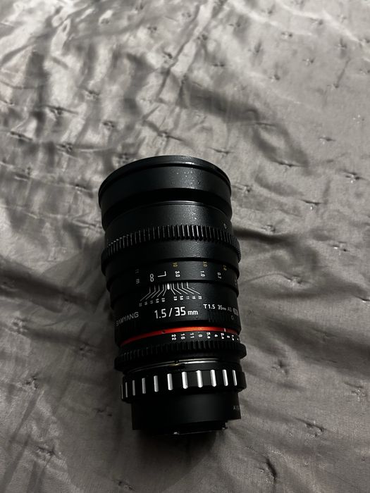 Sprzedam obiektyw Samyang 35mm T1.5 ED AS UMC VDSLR