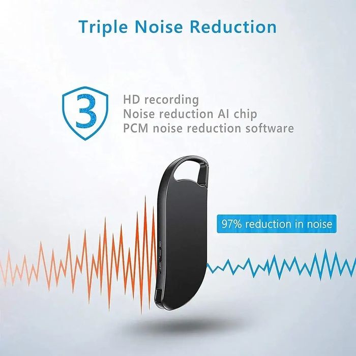 Міні-цифровий диктофон 32  ГБ Vandlion із голосовою активацією