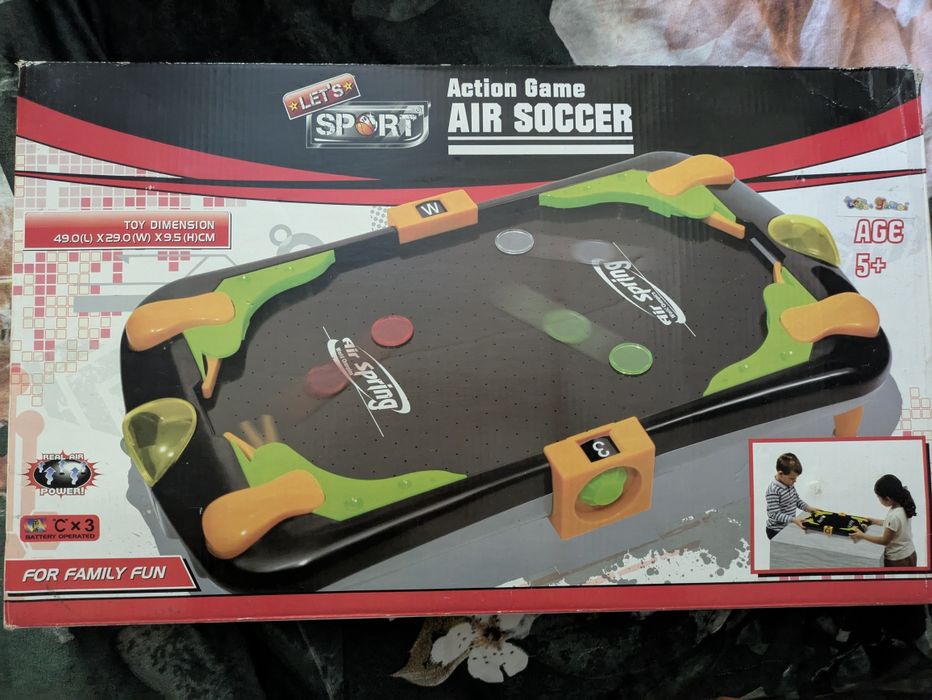 Air soccer повітряний хокей Шикарна гра для дітей, сім'ї