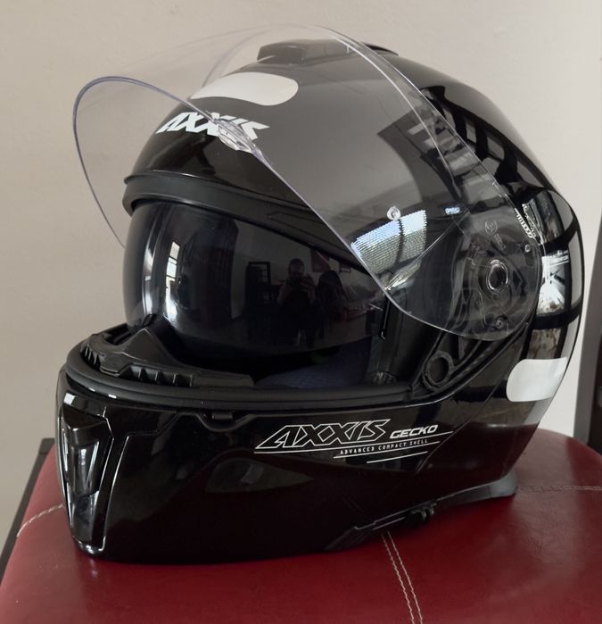 Capacete integral axxis gecko sv - praticamente novo
