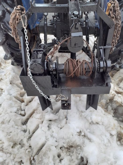 Продам лебідку на міні трактор