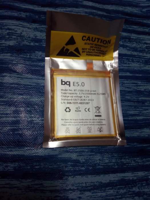 Bateria bq e5 hd