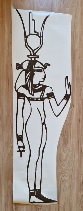 Naklejka ścienna Egipt faraon duża 150x48cm