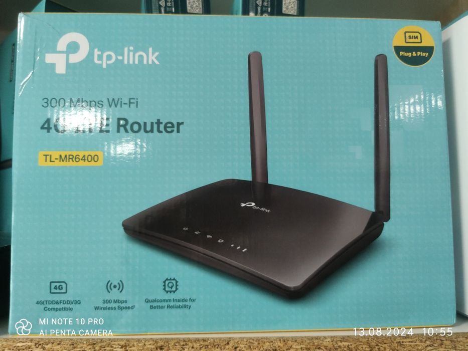 4G LTE wi-fi роутер TP-LINK MR200/600/150 КСЛайфВодаф ПОДАРОК