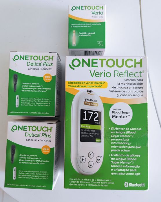 Medidor glicose one touch verio reflect