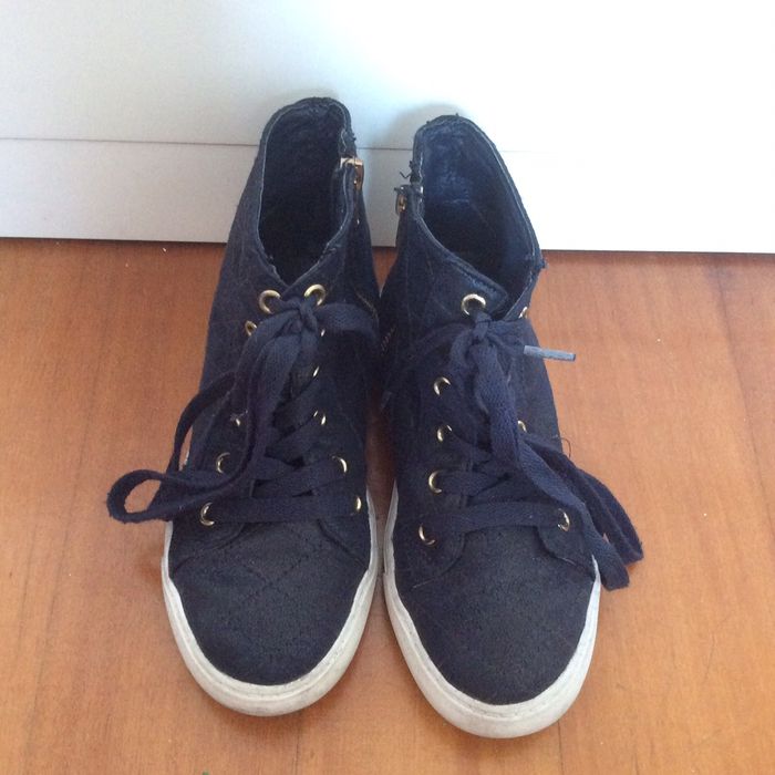 Botas ténis zippy# azul escuro