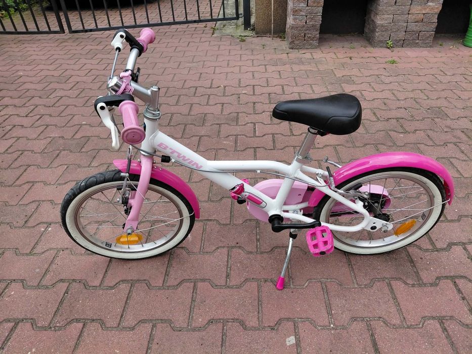 Rower decathlon BTWIN 500 Doctogirl 16" + kółka boczne – mało używany