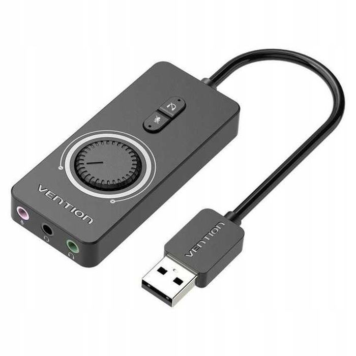 VENTION USB Zewnętrzna Karta Dźwiękowa 48K 16 BIT