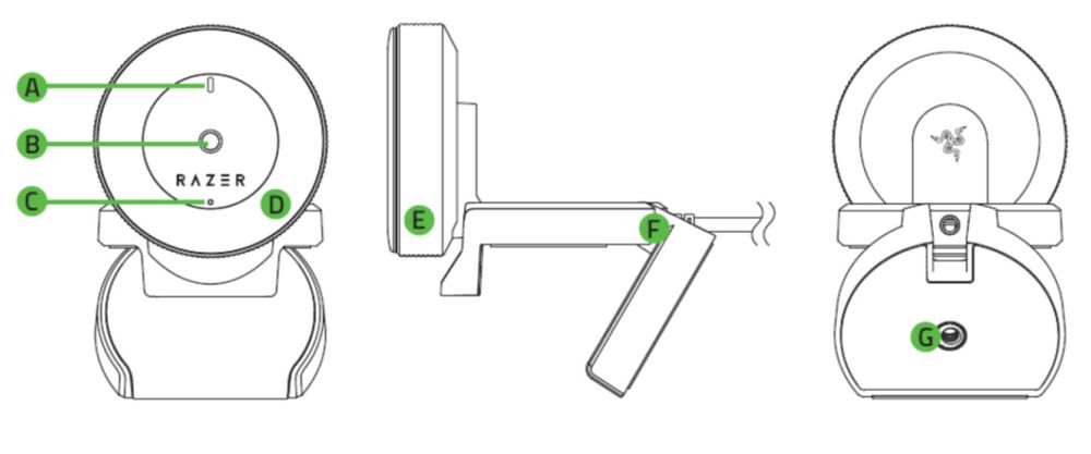Веб-камера Razer Kiyo