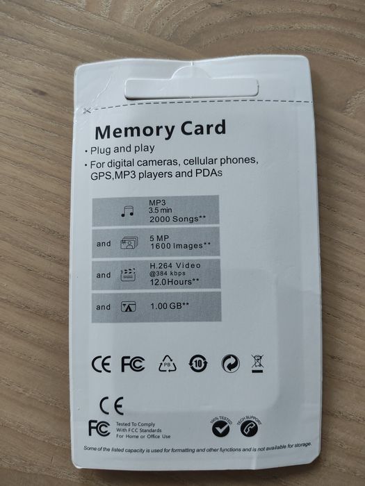 Картка пам'яті microSD 64ГБ. 5шт