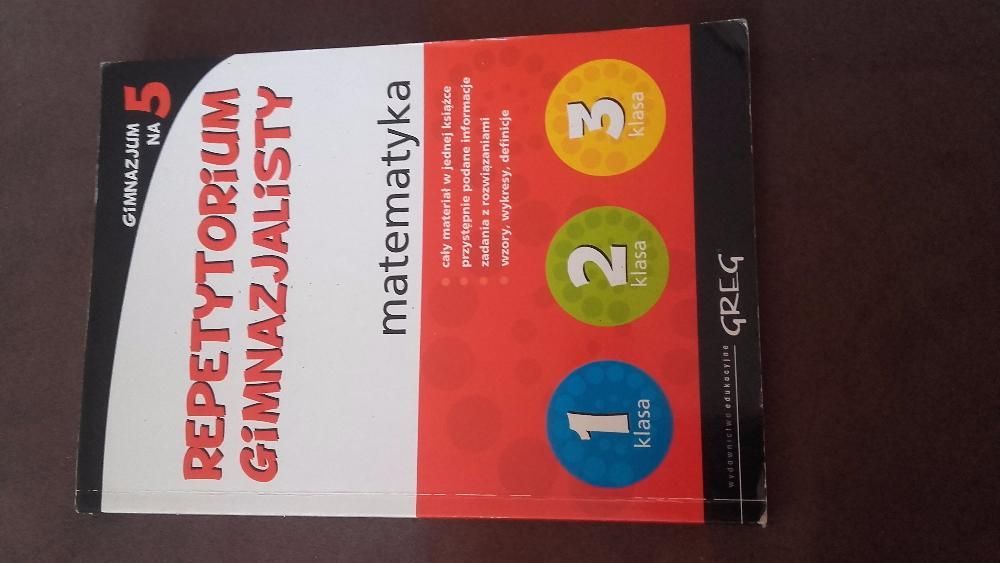 Matematyka - repetytorium gimnazjalisty