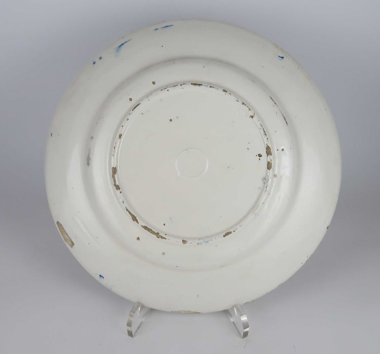 3 Pratos antigos em faiança antiga - Miragaia