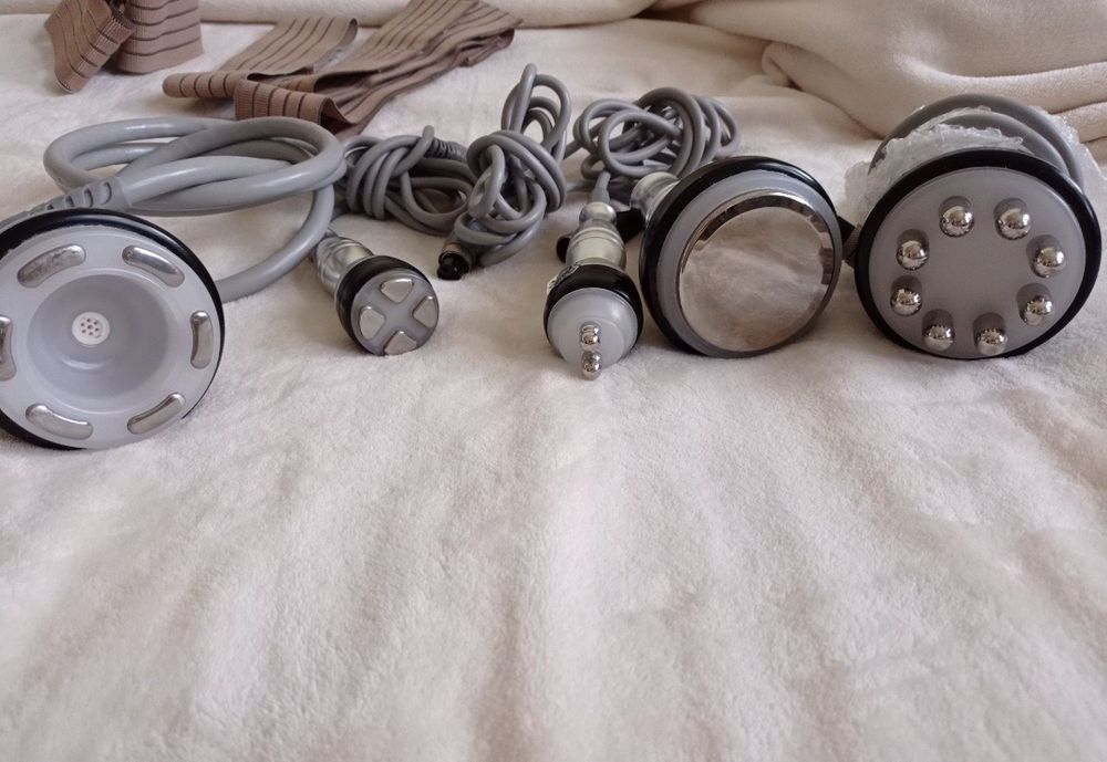 Wielofunkcyjny masażer - drenaż lipolaser fale radiowe + żel