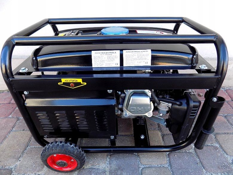 Agregat prądotwórczy 3,63kVA GERMAN 1x230V 1x12V jednofazowy