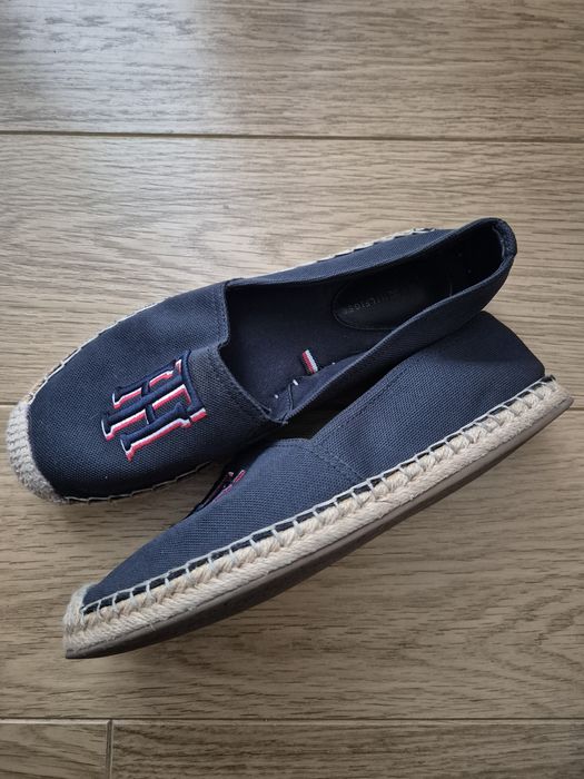 Espadryle tommy hilfiger 37 granat