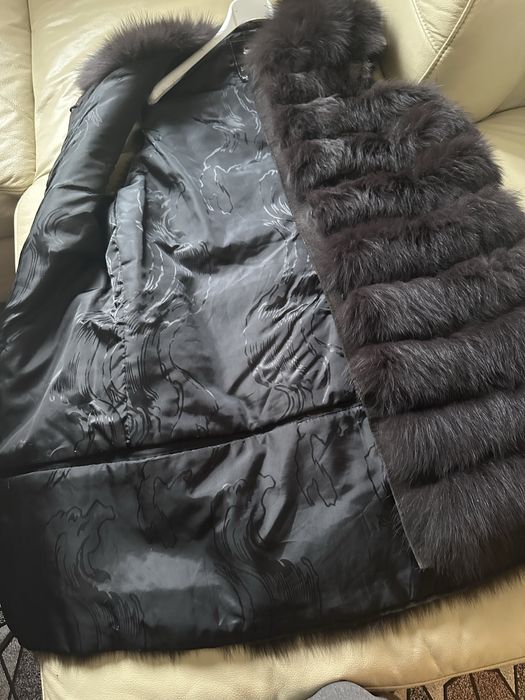 Kamizelka naturalna lis