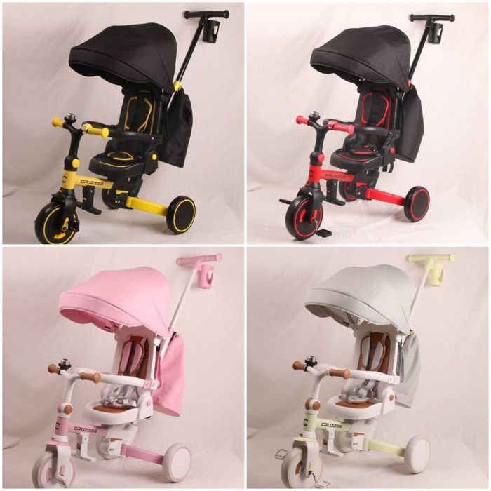 Велосипед-Беговел-трансформер Tri-cycle Cruiser Milano 002,різн кольор