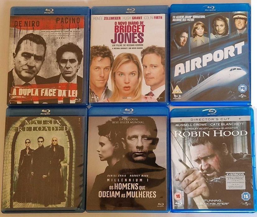 Blu-Ray's - 007, Batman, Velocidade Furiosa + 30 BR's...
