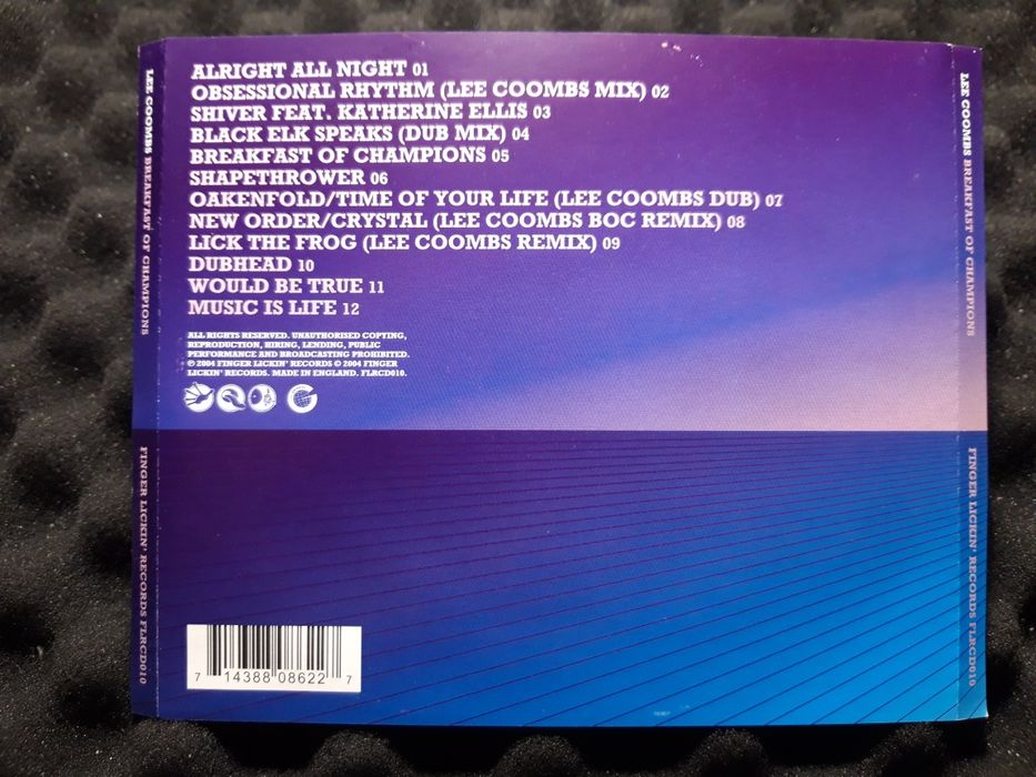 Lee Coombs – Breakfast Of Champions (CD, 2004)