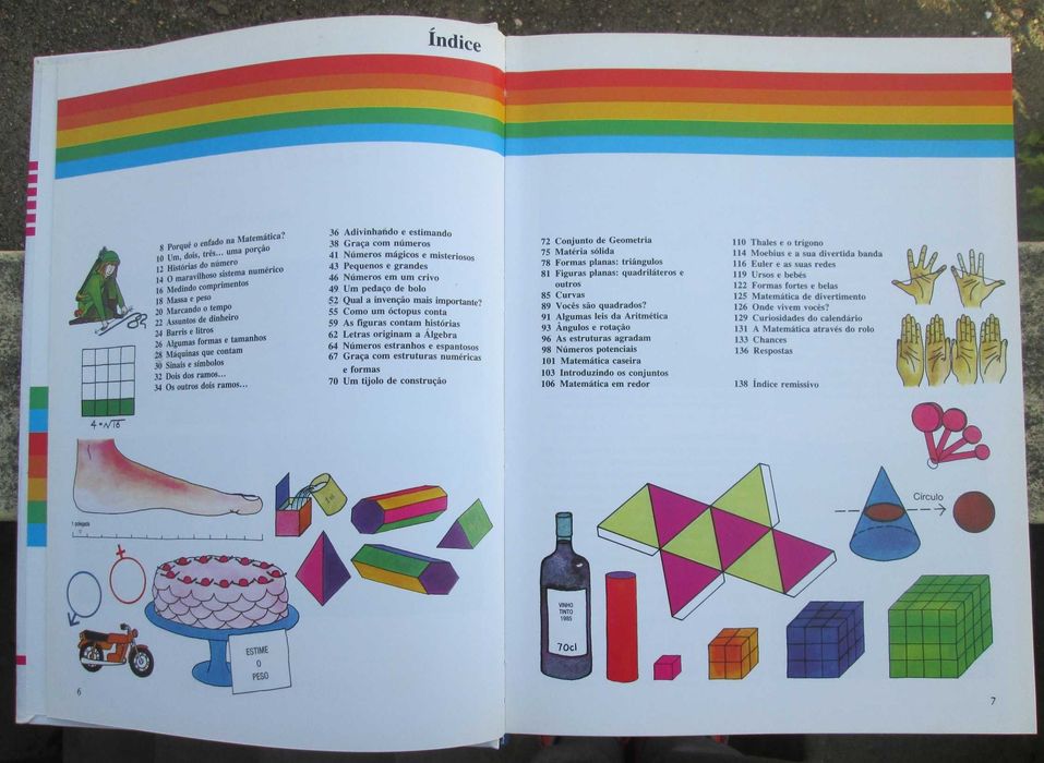 Enciclopédia Juvenil Ilustrada, Matemática (1988)