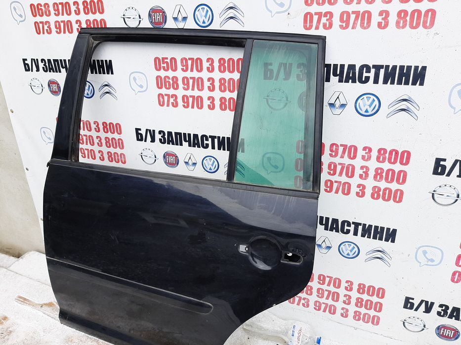Дверка задня ліва Volkswagen Touran 2003-2010p lc9x lc8z la7w ld7x la5