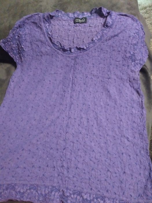 Zestaw Bluzka H&M i bluzka milieu XL