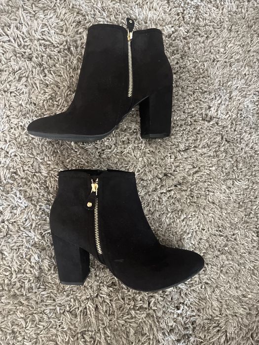 Jak nowe czarne botki 41