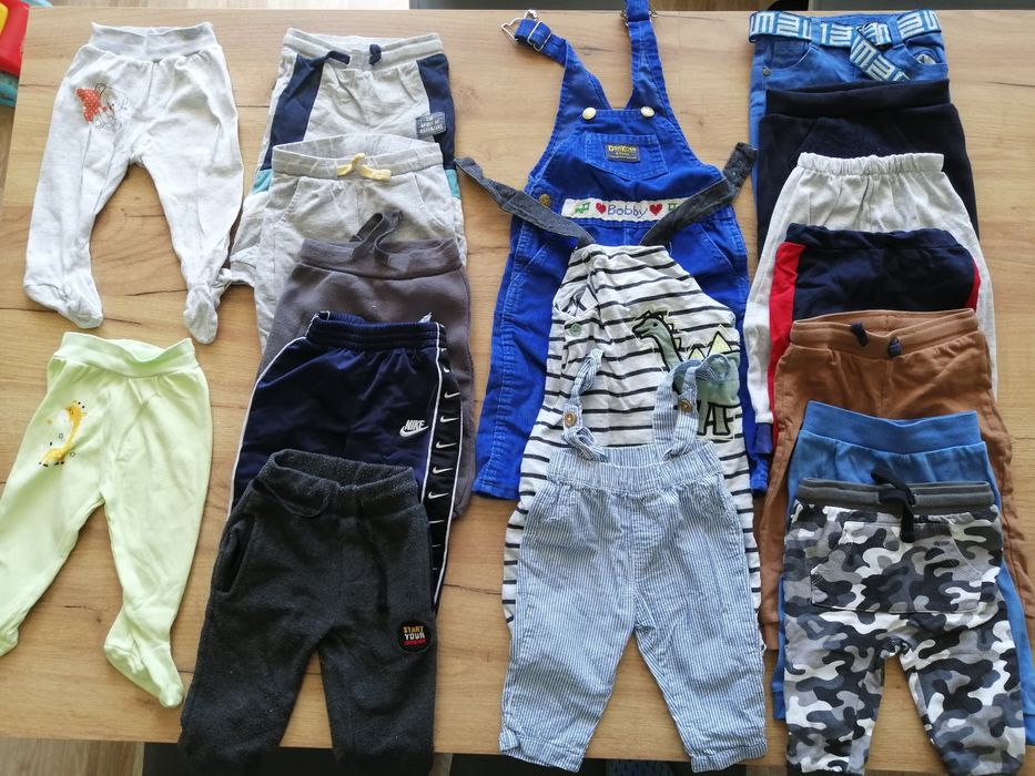 Paka ubrań dla chłopca 74-80