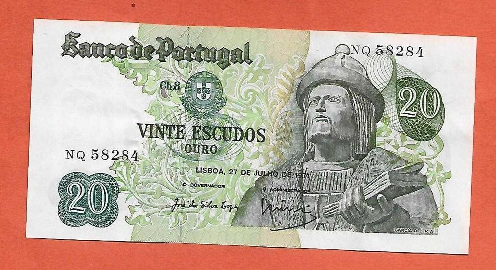 Nota de 20$00 de 1971