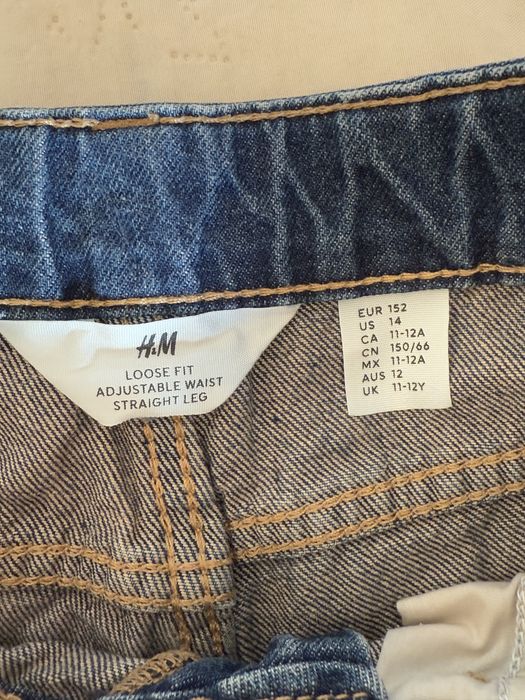 H&M джинси на 11-12 років, на 152 см