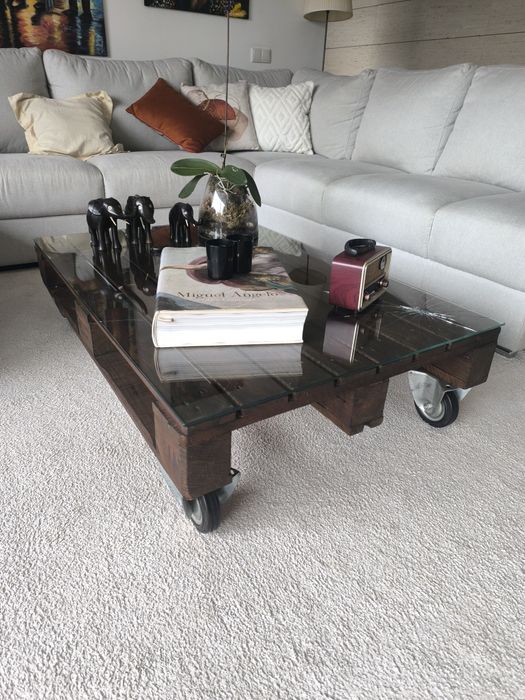 Mesa  de centro em palete