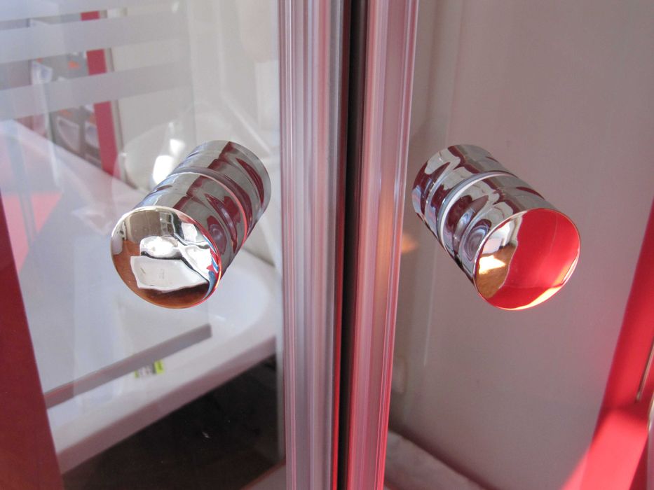 Душова кабіна 90х90см скло сіре з низьким піддоном