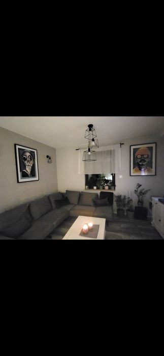 Lampa wisząca czarna metalowa