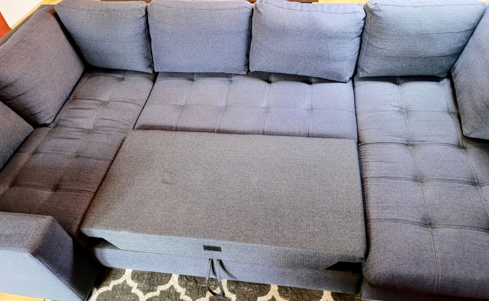 Narożnik z funkcją spania